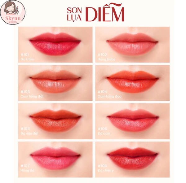 Son Môi Lụa An Toàn Từ Thiên Nhiên Cỏ Mềm 4g