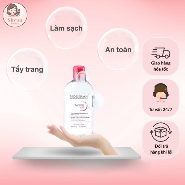 Nước Tẩy Trang Bioderma Dành Cho Da Nhạy Cảm