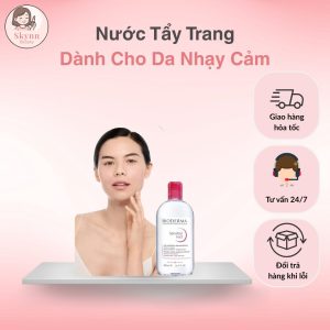 Nước Tẩy Trang Bioderma Dành Cho Da Nhạy Cảm