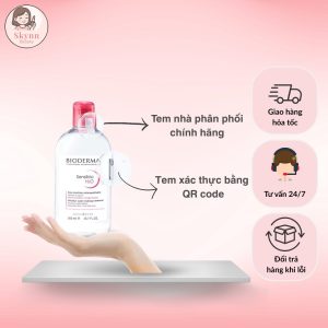 Nước Tẩy Trang Bioderma Dành Cho Da Nhạy Cảm