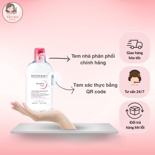 Nước Tẩy Trang Bioderma Dành Cho Da Nhạy Cảm