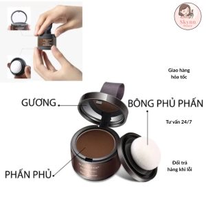 phấn phủ kiềm dầu che hói