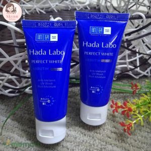 Sữa Rửa Mặt Trắng Da Tốt Nhất Hiện Nay Hada Labo Perfect White Arbutin Cleanser