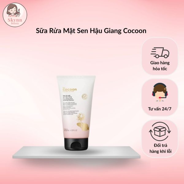 Sữa Rửa Mặt Sen Hậu Giang Cocoon
