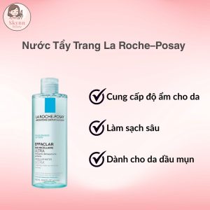Nước tẩy trang không cồn La Roche-Posay