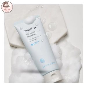 Sữa Rửa Mặt Cho Tuổi Dậy Thì Nam Innisfree Bija Trouble Facial Foam