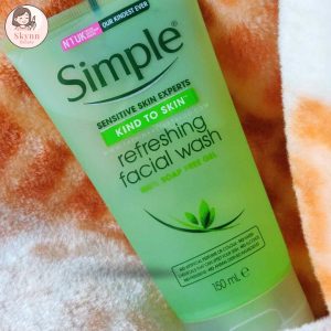 Sữa Rửa Mặt Tốt Nhất Cho Nữ Simple Kind to Skin Refreshing Facial Wash