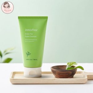Sữa Rửa Mặt Tốt Nhất Cho Nữ Innisfree Green Tea Foam Cleanser